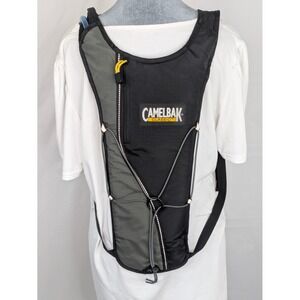 CamelBak Classic Hydration Pack Backpack Black Gray Water Reservoir Hiking Bike